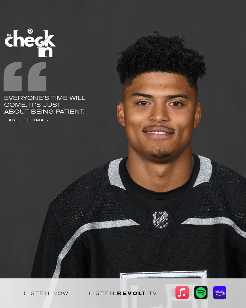 REVOLT (@revolttv) on Twitter photo Looking for a dope podcast🎙? Tap in with <a href="/BlackMenswear/">Black Menswear</a>!
This week, host NeAndre sits down with rising hockey🏒 sensation <a href="/AkilThomas2/">Akil Thomas</a> as he shares life on the way to the NHL, what it meant to be a part of league history and Black history & more!
revolt.tv/podcast-episod… Looking for a dope podcast🎙? Tap in with <a href="/BlackMenswear/">Black Menswear</a>!
This week, host NeAndre sits down with rising hockey🏒 sensation <a href="/AkilThomas2/">Akil Thomas</a> as he shares life on the way to the NHL, what it meant to be a part of league history and Black history & more!
revolt.tv/podcast-episod…