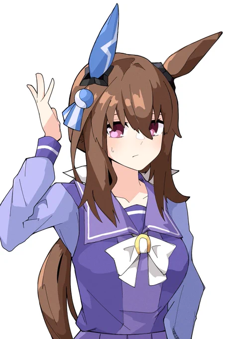 #ウマ娘アヤベさんのダービー見てたら気づいたっていう 