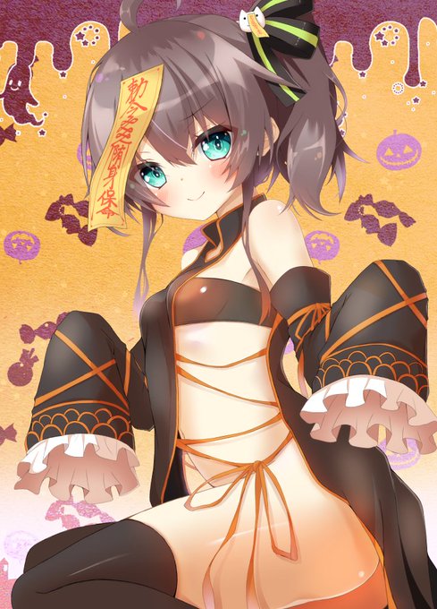 去年のハロウィンこれだった #祭絵 