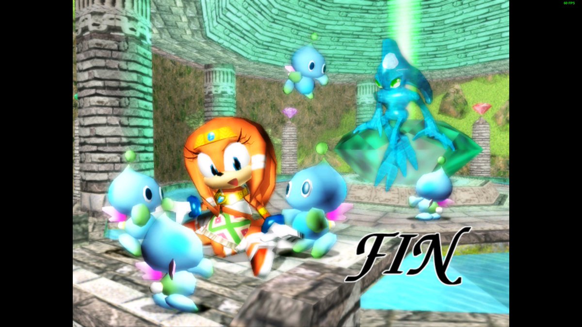 wauigi's tweet photo. Oh yeah, I also forgot to post but uhh I finished Sonic Adventure! It was fun overall, despite the jankyness, and some really weak on Amy and Big. Also Gamma best character. https://t.co/nHFZE4bi1I