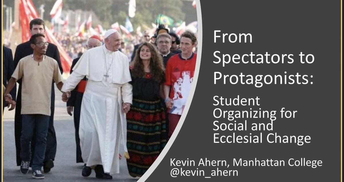 kevin_ahern's tweet photo. Happy to have delivered the McNulty Lecture at @NiagaraUniv today with a focus on @Synod_va and four elements of @PaxRomanaIMCS ‘s spirituality of action https://t.co/K3J4fGu8ea
