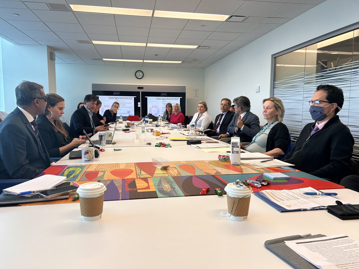 KushalRamyad's tweet photo. #leavenoonebehind was the theme today in the Global RC retreat with a focus in diversity and inclusion issues - #plwd #LGBTQ #indigenous . Thank you #residentcoordinators for your leadership on these issues https://t.co/jeOi7MEYLs