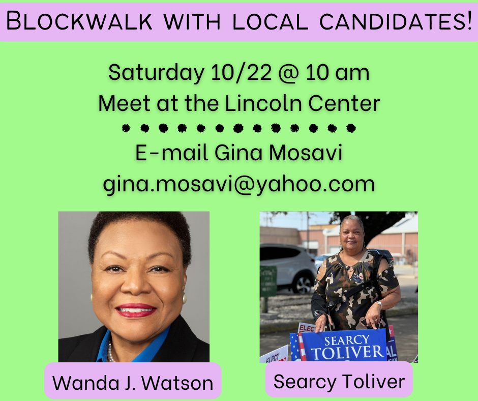 We are 20 days away from #Electionday!! Join me, @TDWofBV, and @searcy for blocking walking. When: October 22 at 10 AM Where: Meet at the Lincoln Center #votewanda #VOTE #brazosvalley #BRAZOSCOUNTY #texasvotes #texaswomen #community