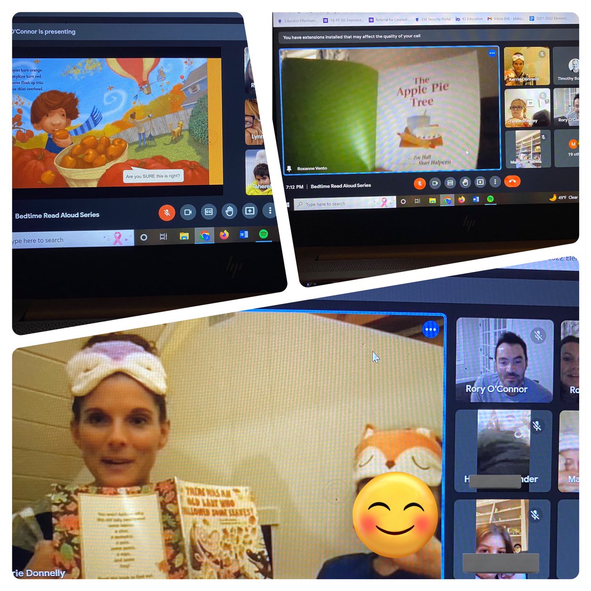 Hawk_Principal's tweet photo. Tonight’s monthly bedtime read aloud was a lot of fun!! #falltheme #getcozy Thank you to our readers…@KDonnelly_11 @RoryDOConnor @ms_vento12
🍁🍂 @lexingtonsuper https://t.co/Ky3nsPjJdh