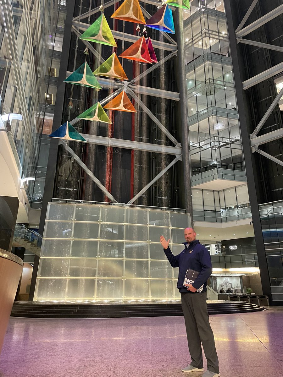 AnnaBritnell's tweet photo. Detroit rooftop for #ISMSday with our team. A game changing PD hosted by the family companies of @cavsdan! #SASCompass @EducateSaline https://t.co/59dpIVv4k5