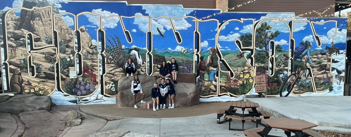 MSUDenverWSOC's tweet photo. We made it to Gunnison! https://t.co/42a7BOQbF9