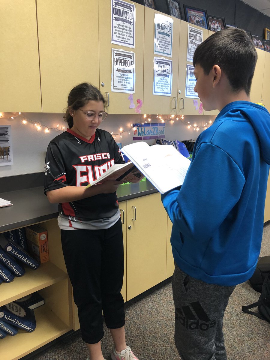 MsSMeredith's tweet photo. Sharing our writing! #FISDMadetoshine #HMSProud https://t.co/ZmWeMozHUL