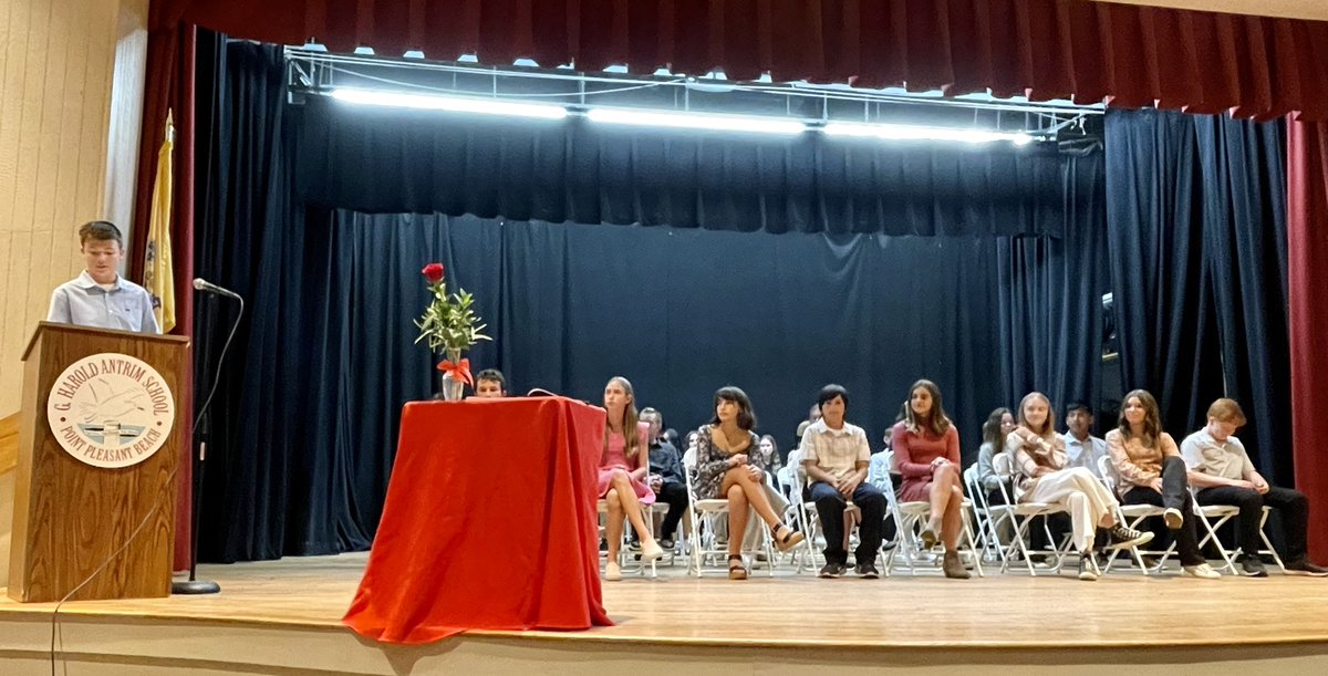 Congratulations to the new members of the NJHS Shore Chapter! <a href="/AntrimSchool/">Tara Weber</a> <a href="/StecchiniM/">Michelle M. Stecchini</a> <a href="/ptbeachsuper/">Will Smith</a>