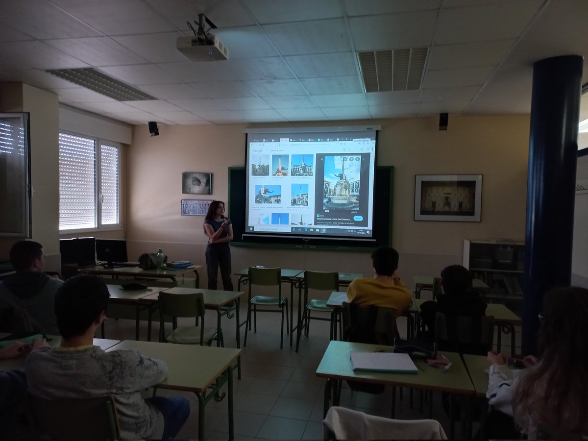 aranza_itu's tweet photo. We disseminate #InCCinContactinCulture Erasmus Project at @IES_Cantabria Great learning activities done at Convitto M. Cutelli- Catania, Sicily #ErasmusDays2022 Thanks for your commitment, students!! https://t.co/vTRu5THoKH