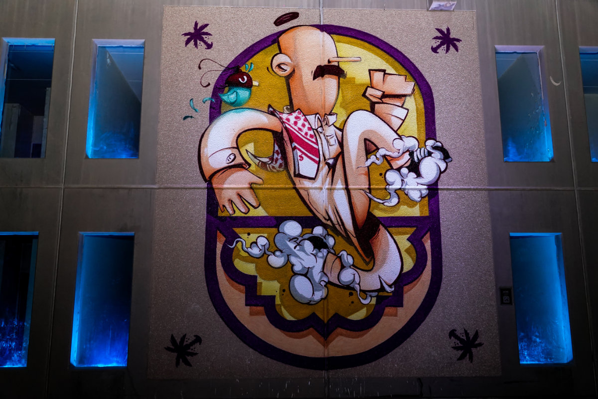 arabnews's tweet photo. #Graffiti: #Shift22 celebrates once suppressed art form in #Riyadh.
@MOCVisualArts https://t.co/Nlr7vREljb https://t.co/sj57mcOWuK