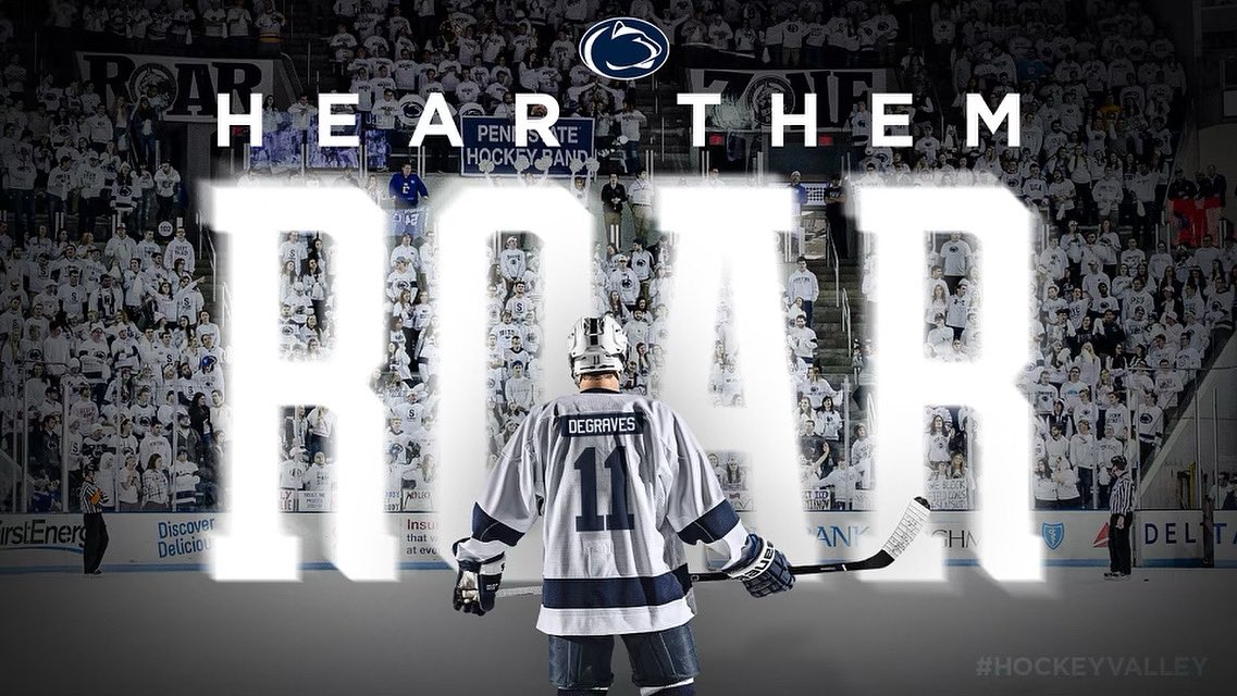 nicdegraves's tweet photo. Proud to announce my commitment to further my athletic and academic pursuits by playing D1 hockey at Penn State. Would like to thank all my family, friends, coaches, teammates, trainers, billets and others for their continued support and help along the way. #WeAre #HockeyValley https://t.co/qwbyhyL7zl