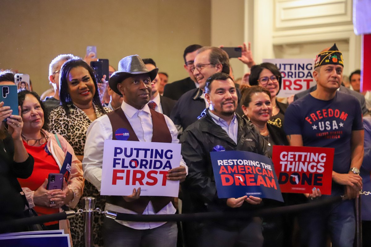 Awesome night in Marco's hometown!

Thank you, West Miami — let’s get this done on November 8 🐘🇺🇸