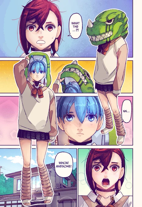 Dandadan Vamola coloring by me 