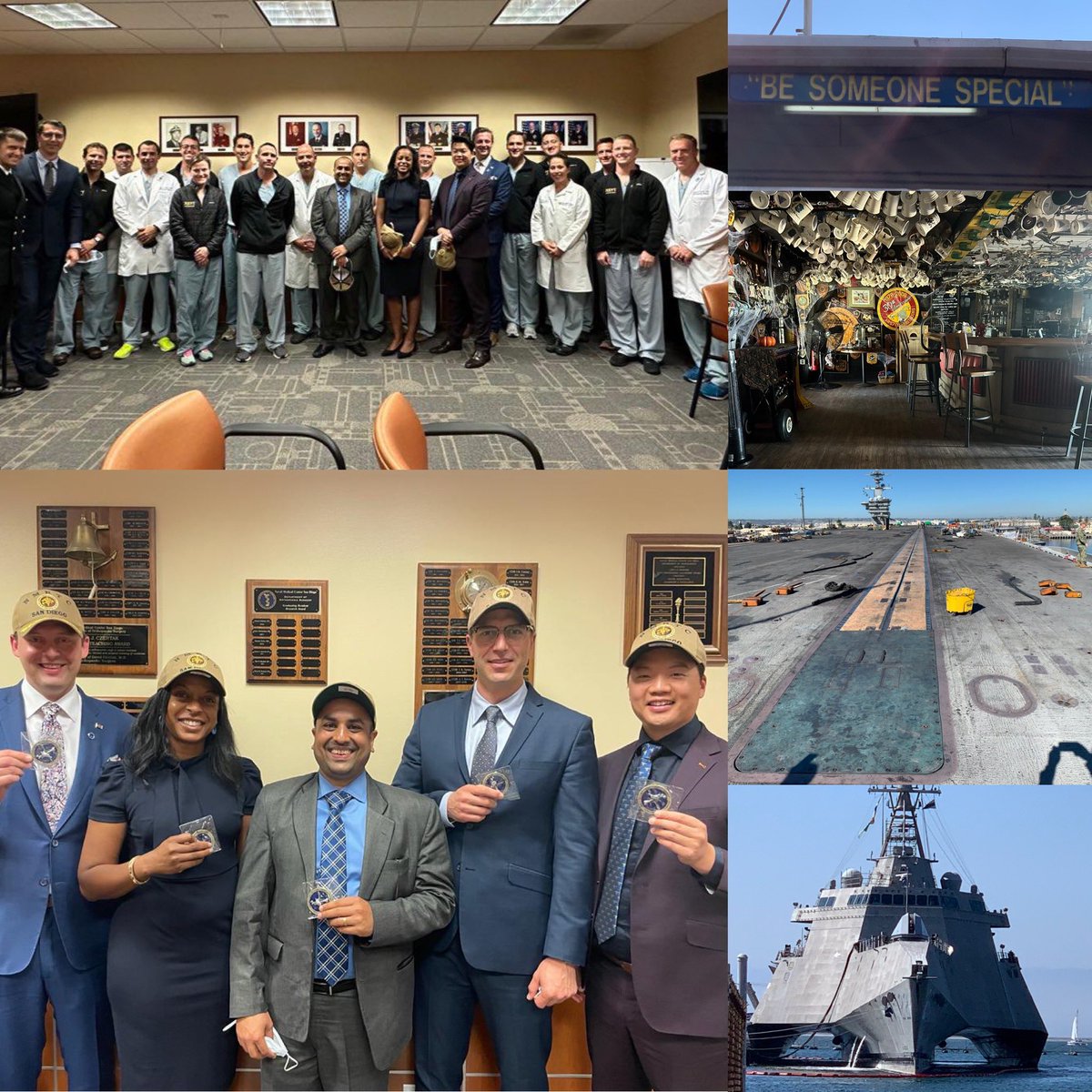 Thank you for an absolutely unforgettable visit <a href="/BalboaOrtho/">BalboaOrtho</a>!  We are honored to have the opportunity to have visited the incredibly talented and thoughtful Navy Ortho Surgeons!  <a href="/scrubbedoutdoc/">Adrian Huang</a> <a href="/OrthoStrelzow/">Jason Strelzow, MD</a> @OrthoDocOde <a href="/AmitJainSpine/">Amit Jain, MD, MBA</a> <a href="/aoa1887/">AOA1887</a>