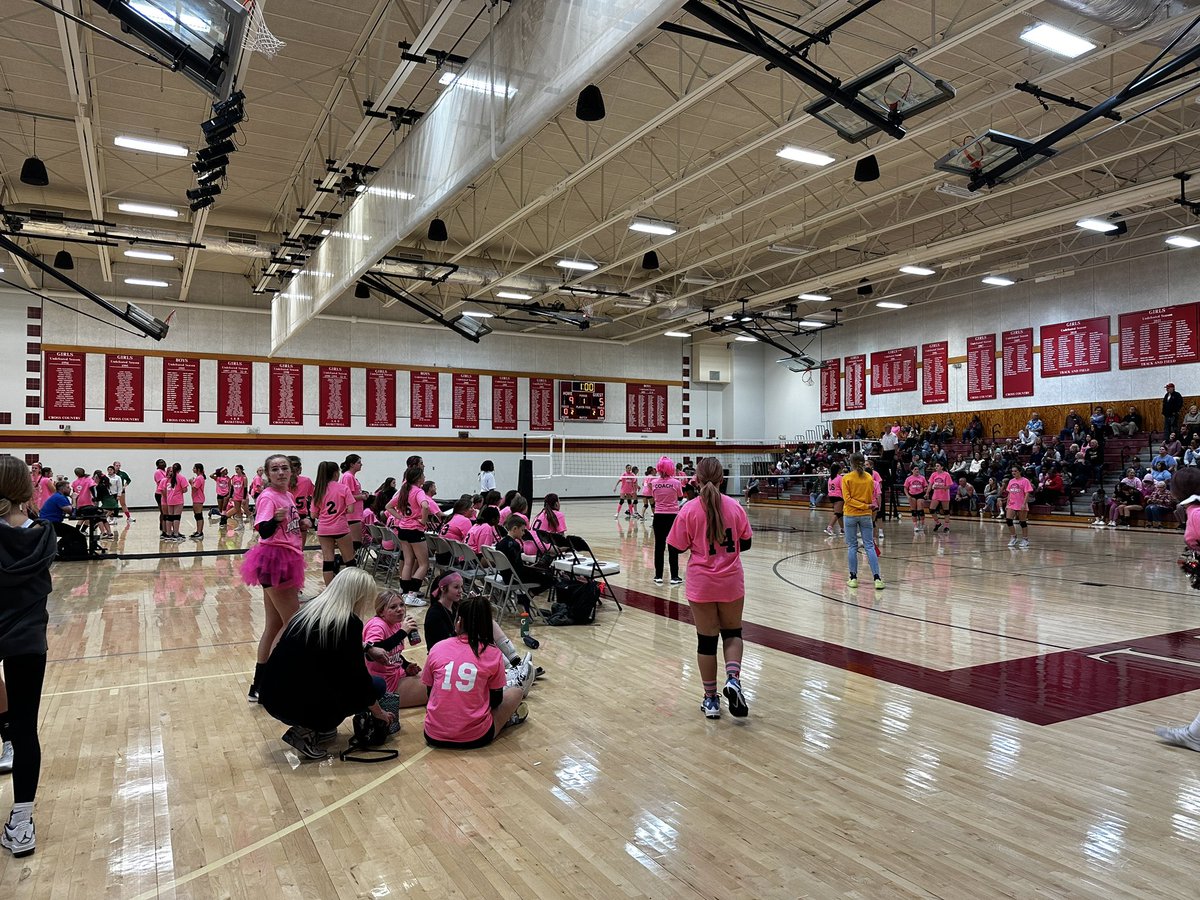 Earlier this week I stopped by the Pink Out game at <a href="/BCMSMustangs/">Bernard Campbell</a> 

What a pleasure it was watching these young women compete for a cause!