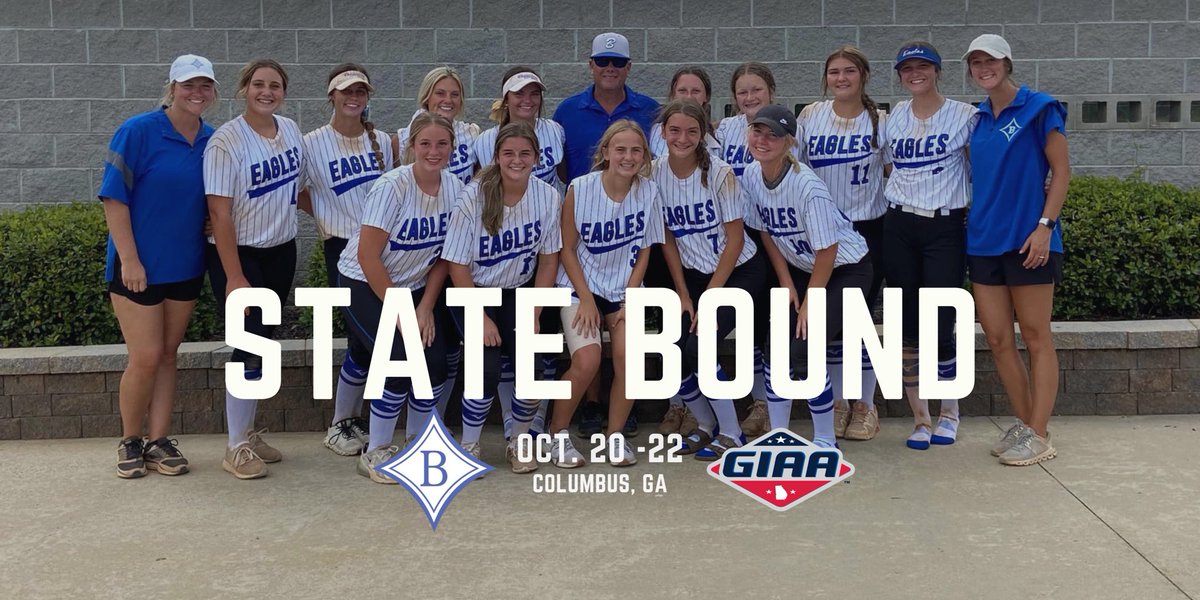 Our lady Eagles are headed to Columbus for the GIAA final four softball tournament. Go Eagles 🦅 ⁦<a href="/sportsguymarv/">Marvin L James II</a>⁩ ⁦<a href="/giaasports/">GIAA</a>⁩