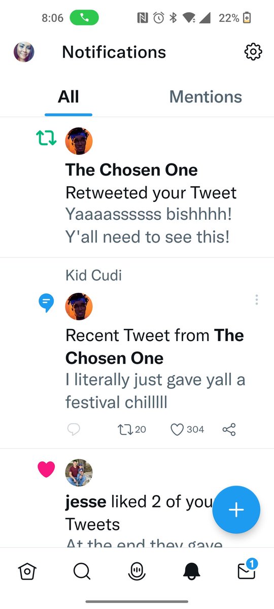Jessicaa_47's tweet photo. @KiDCuDi retweeted me so I'ma smoke happy lol https://t.co/WISn7CrBQd