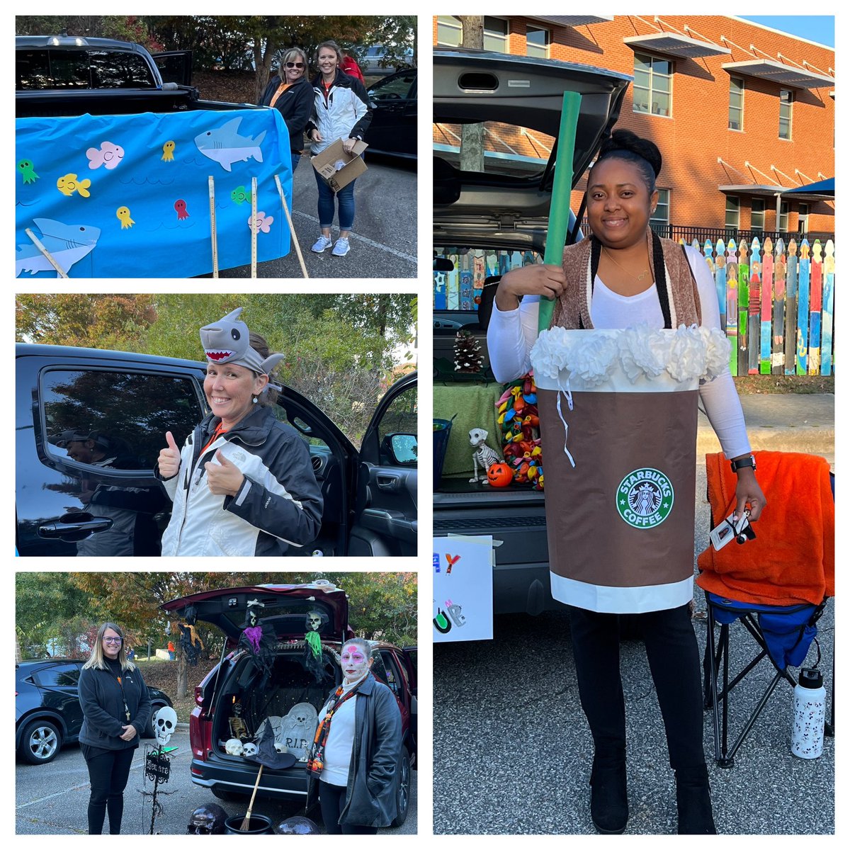 smiles278's tweet photo. The smiles, the laughs, the connections…. That’s what this was all about! Thankful for all those who made this event Spook-tacular! Wish I could’ve gotten more pictures of all the cool trunks! #trunkortreat https://t.co/bYTjtkDA8k