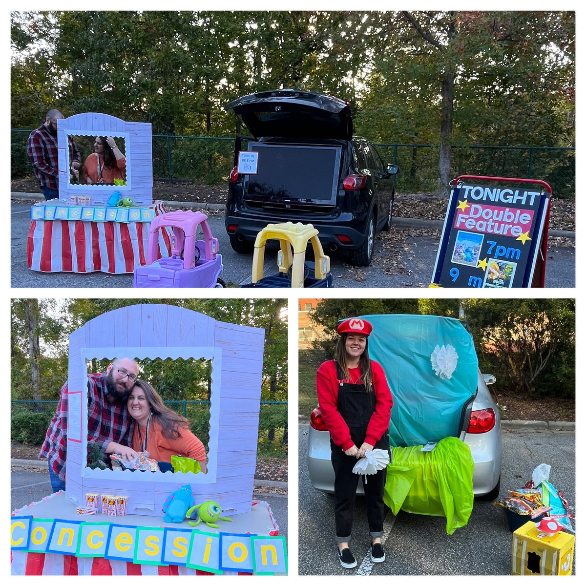 smiles278's tweet photo. The smiles, the laughs, the connections…. That’s what this was all about! Thankful for all those who made this event Spook-tacular! Wish I could’ve gotten more pictures of all the cool trunks! #trunkortreat https://t.co/bYTjtkDA8k