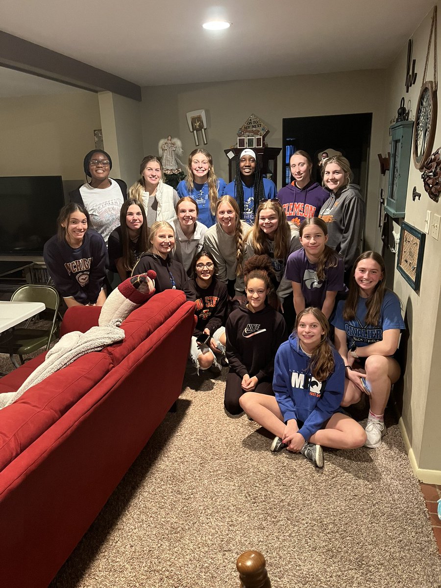 CapCityCavsVB's tweet photo. District Dinner is our favorite!! Madison’s catering, hoco parade posters, and volleyball on the TV! Your Lady Cavs are ready for Districts! https://t.co/BdINWKj8Qm