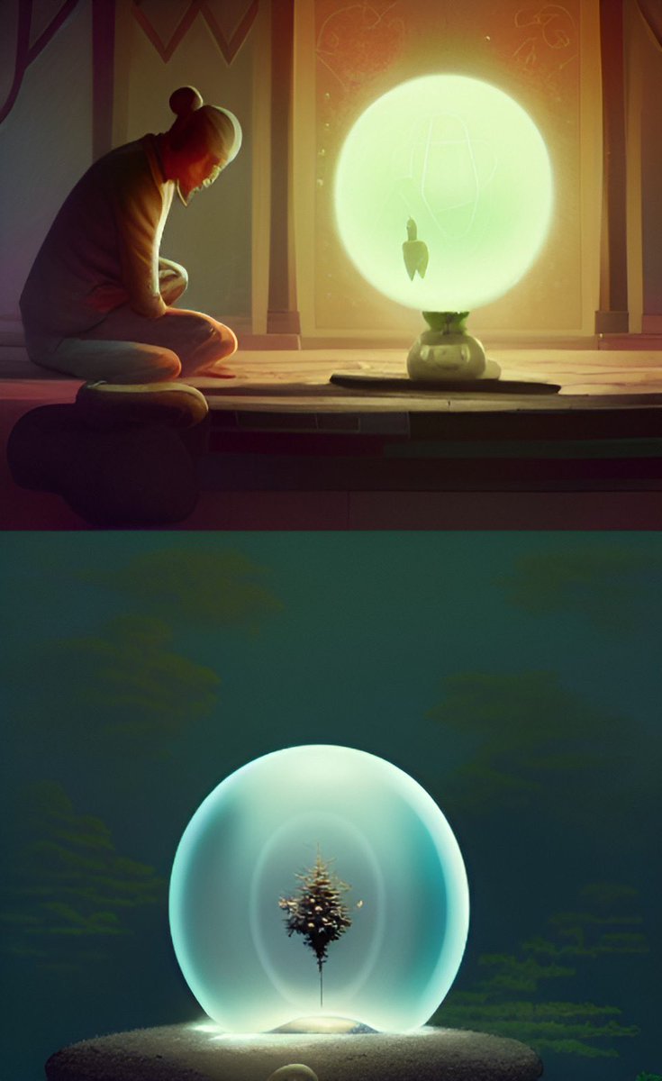 PerfectAIArt's tweet photo. “Hope inside a crystal ball” https://t.co/b9id49A52g