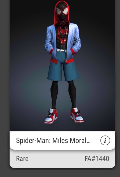 DigitalCollecT_'s tweet photo. 1440 minutes in a day🏖 ⏰ 

Miles Morales #1440.. 🕸 @Marvel @MarvelStudios @veve_official @SpiderMan #Spiderverse #digitalcollectibles #NFTs https://t.co/ESpZ3H26Lp