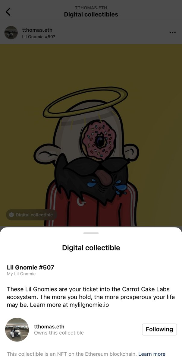 Thoughts on the new NFT section on IG?

I think it’s dope🤘