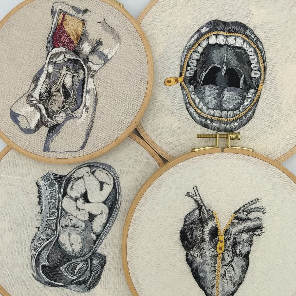 portrayaI's tweet photo. “The Anatomy of Embroidery Art” by Julie Campbell https://t.co/hQ4i5V0Oyx