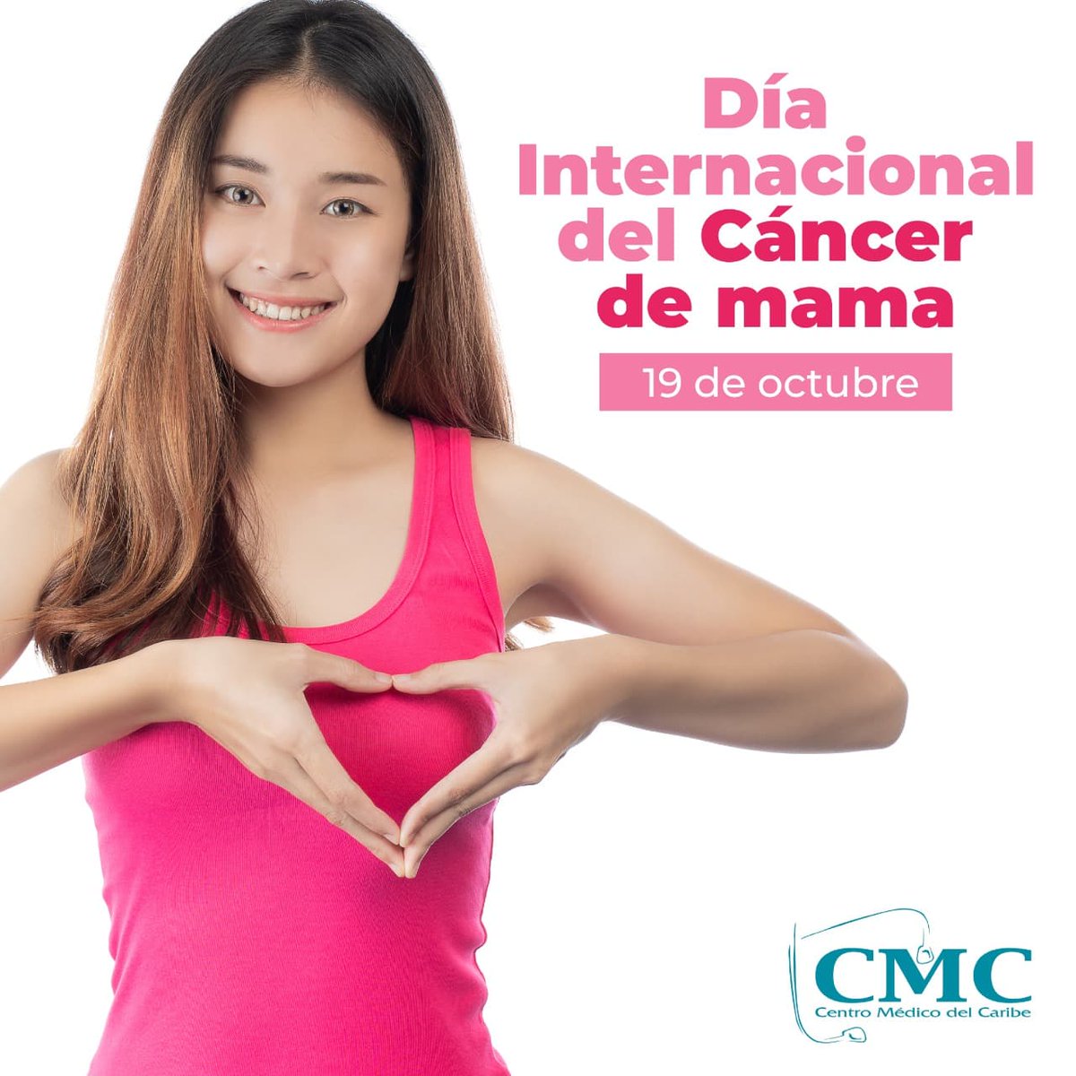 💕 ¡19 de octubre!
🤲 Hoy es el Día Mundial de la lucha contra el Cáncer de Mama

🔸 El cáncer de mama es una enfermedad que, detectada y tratada en forma temprana, ofrece un alto nivel de curación.
💡 Por eso son importantes los controles y los chequeos.
