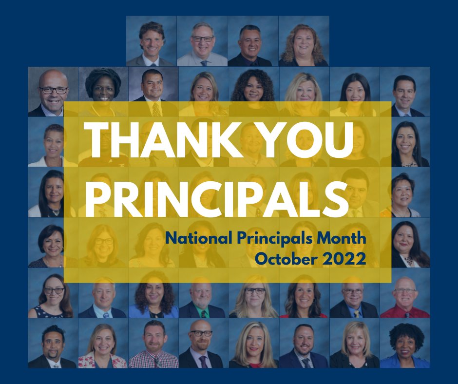 Thank you all U-46 principals! As we celebrate #NationalPrincipalsMonth, know how much I appreciate each of you!