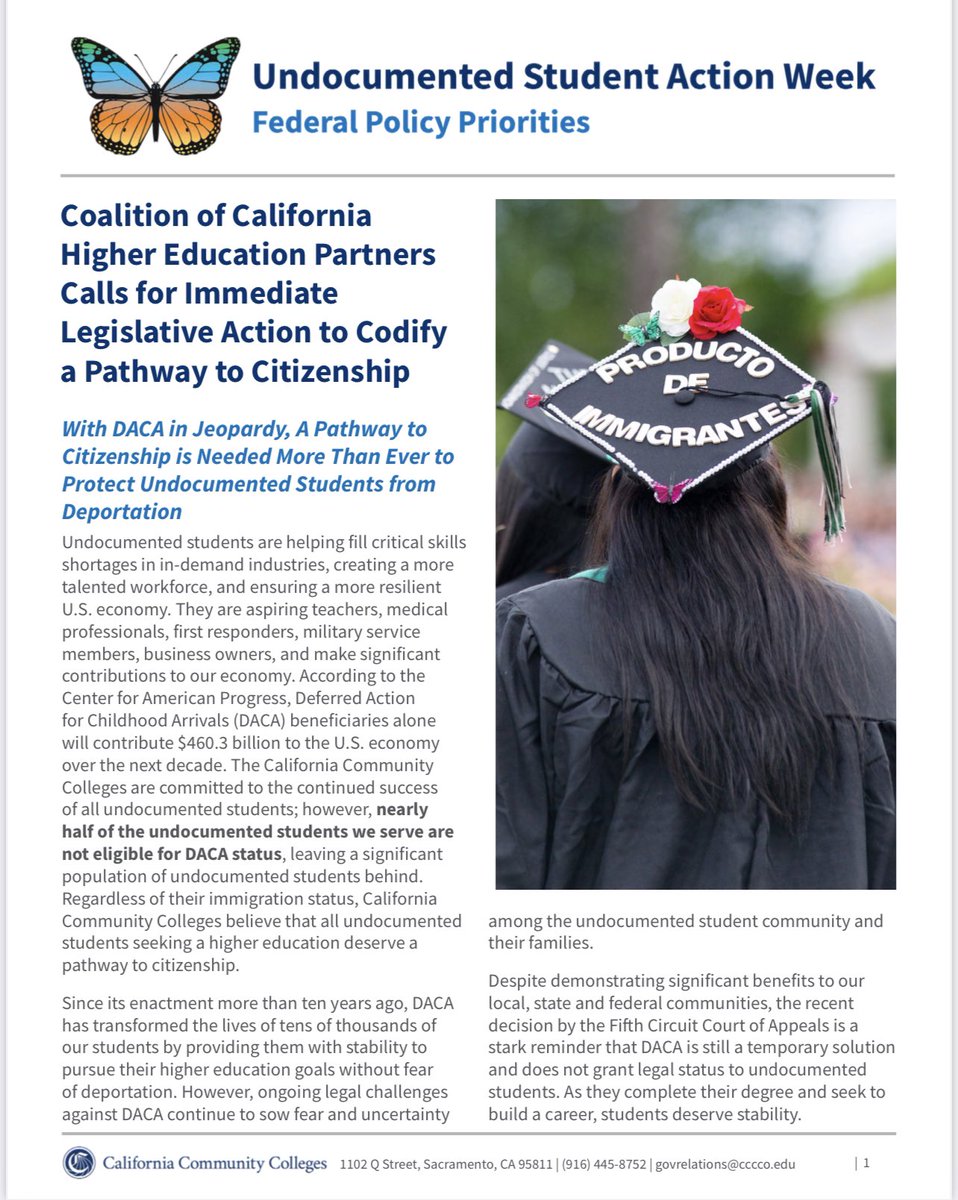 CCGRAdvocates's tweet photo. The @CalCommColleges & advocates met w/ #TeamFeinstein
to discuss #undocumentedstudent success. Students need & deserve stability to plan for their future. To support their success, they also need access to federal aid to cover the #totalcostofcollege. Thank you for your support https://t.co/2Rvz8cBrmt