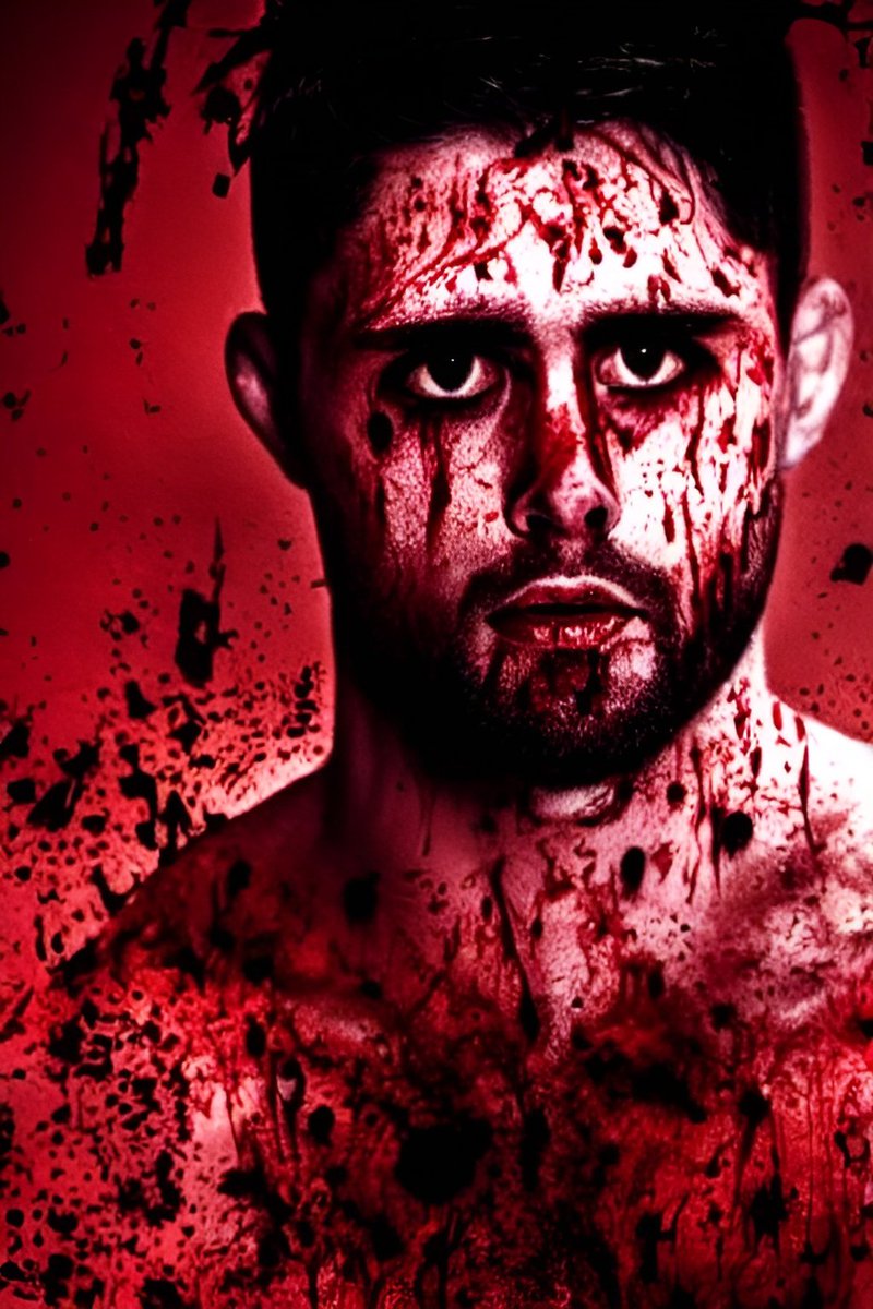 MMAiART's tweet image. Carlos Condit is The Natural Born Killer