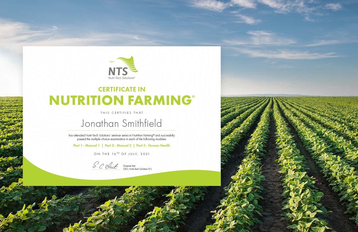 ntsaustralia's tweet photo. There are limited seats remaining for The Certificate in Nutrition Farming® November 2022 course taking place on the 21st - 25th of November in Yandina, Qld. 

To register contact NTS on 07 54729900 to secure your position. 

Transform your farming! https://t.co/p8f3SKPHKv