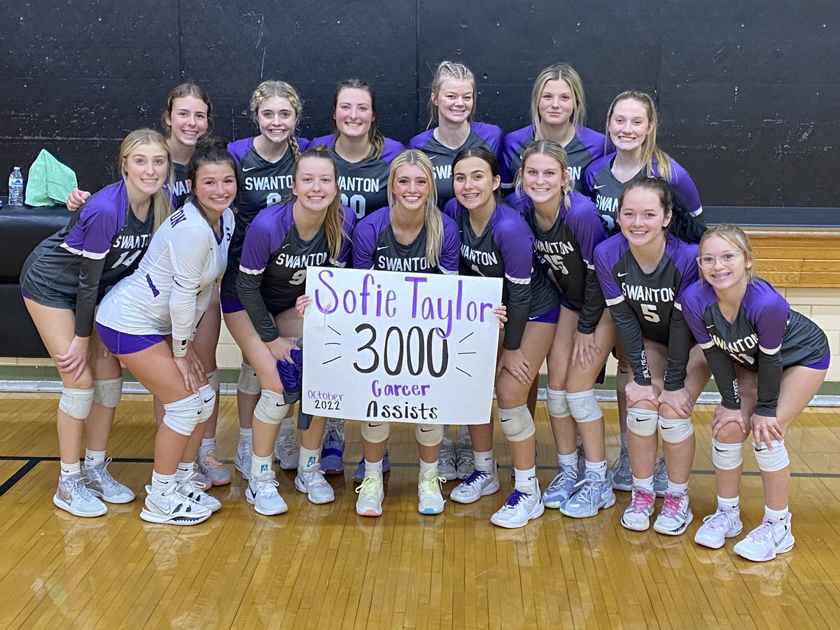 CoachKBorer's tweet photo. Congratulations to Sofie Taylor for tallying her 3,000th career assist tonight! That is a tremendous accomplishment! Only 7 others in the state ever! She would be the first to credit her teammates over the past 4 years! Awesome job! Let’s add more on Monday! https://t.co/jt0bjxpC36