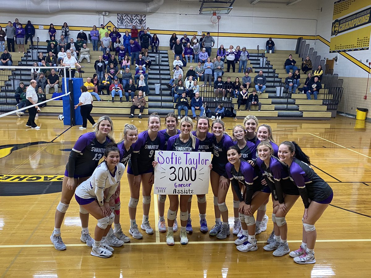 CoachKBorer's tweet photo. Congratulations to Sofie Taylor for tallying her 3,000th career assist tonight! That is a tremendous accomplishment! Only 7 others in the state ever! She would be the first to credit her teammates over the past 4 years! Awesome job! Let’s add more on Monday! https://t.co/jt0bjxpC36