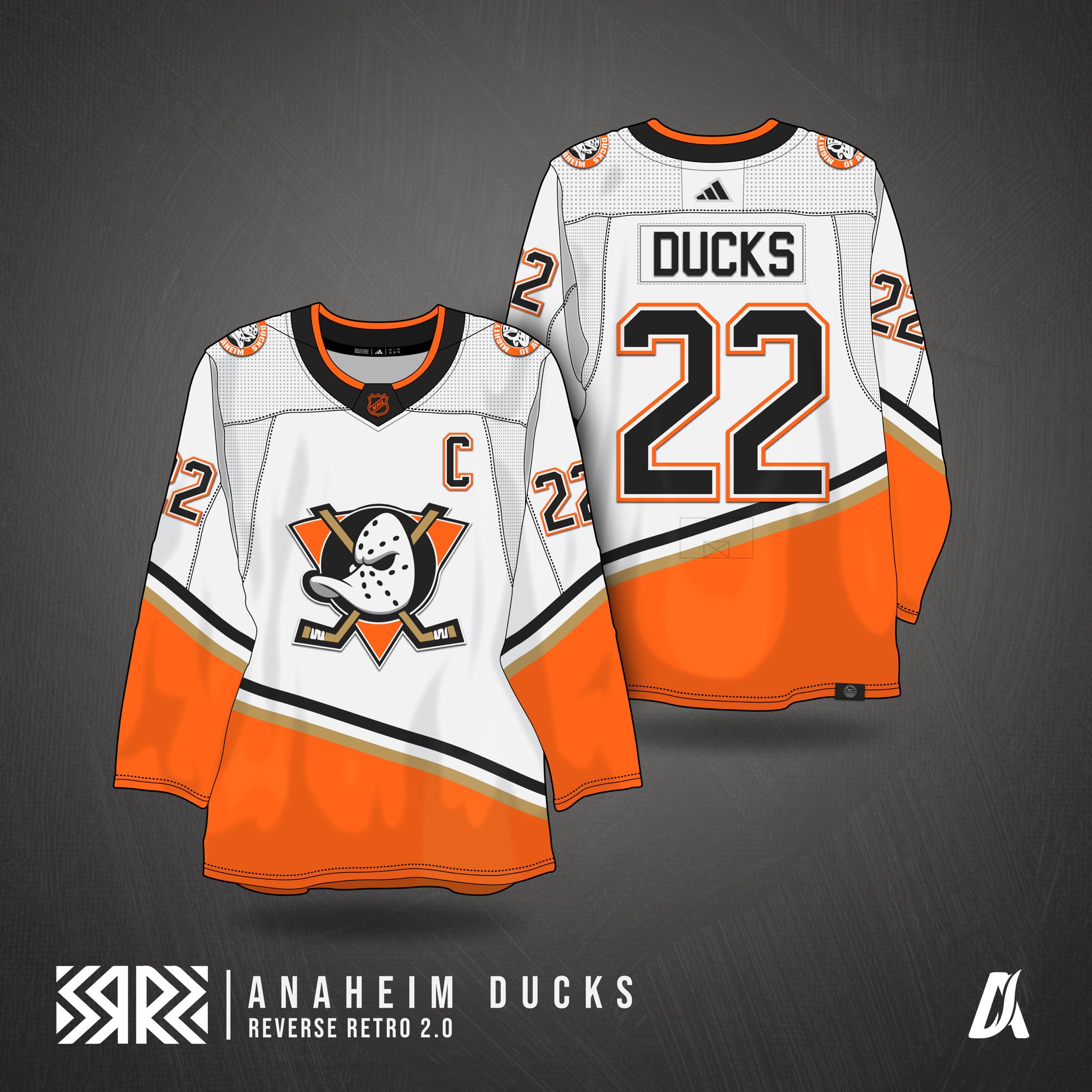 Reverse Retro 3.0 concept inspired by the movie : r/AnaheimDucks