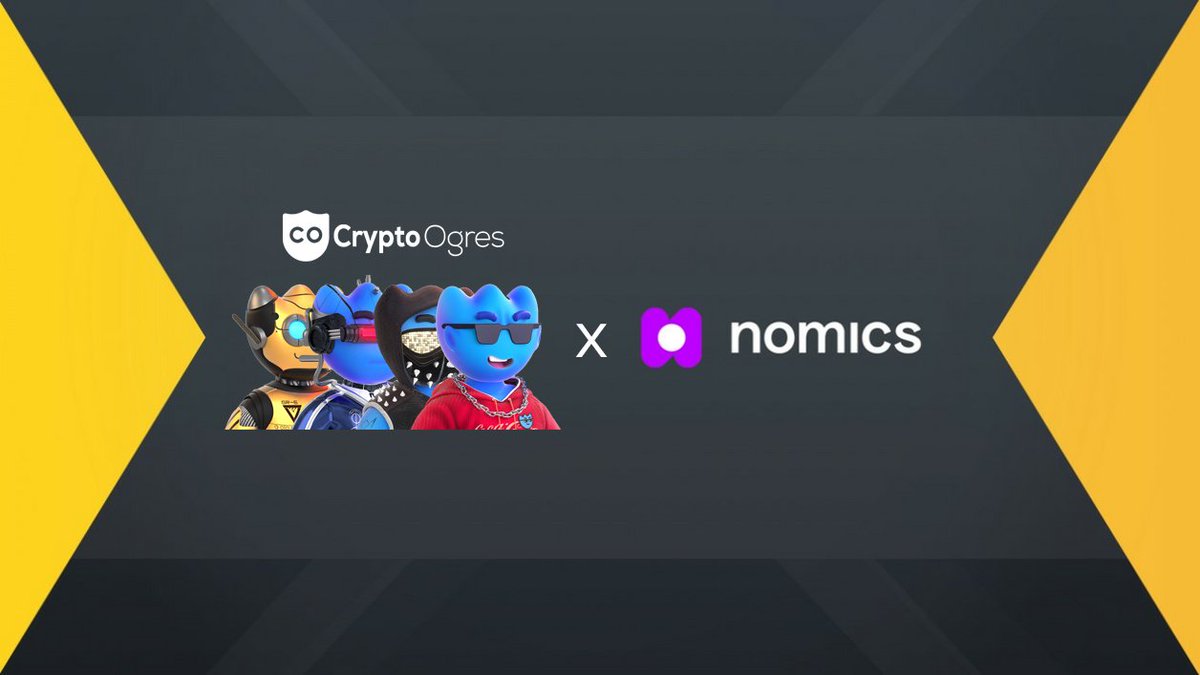 cryptoogres's tweet photo. 📣Important📣
Hey @everyone Crypto Ogres is now listed on Nomics. 🎉Go and Buy now
https://t.co/UEqSwdlRLT
.
.
.
#BSC #nomics #cryptoogres #BSCGems https://t.co/rjGyXFOX2U
