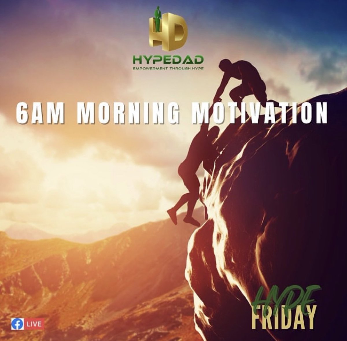 thmfoundation's tweet photo. Kicking off our Gala weekend with our HYPE FRIDAY morning motivation! Set your alarms and join us at 6AM EST on FB LiveπβΌοΈπβΌοΈ #hypefriday #galaweekend https://t.co/klc8RH2U4C