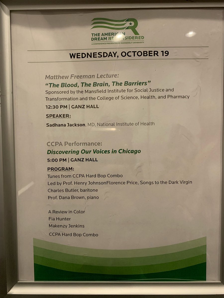 Dr. Sadhana Jackson, MD (@drsadhanaj) on Twitter photo Grateful for the opportunity to speak <a href="/RooseveltU/">Roosevelt University</a> today during the American Dreams Reconsidered Conference. The students were so engaged and excited to hear about the blood 🩸, the brain 🧠, the barriers! #btsm #braincancer <a href="/chicago/">City of Chicago</a> #DiversityandInclusion #equity #socialjustice Grateful for the opportunity to speak <a href="/RooseveltU/">Roosevelt University</a> today during the American Dreams Reconsidered Conference. The students were so engaged and excited to hear about the blood 🩸, the brain 🧠, the barriers! #btsm #braincancer <a href="/chicago/">City of Chicago</a> #DiversityandInclusion #equity #socialjustice