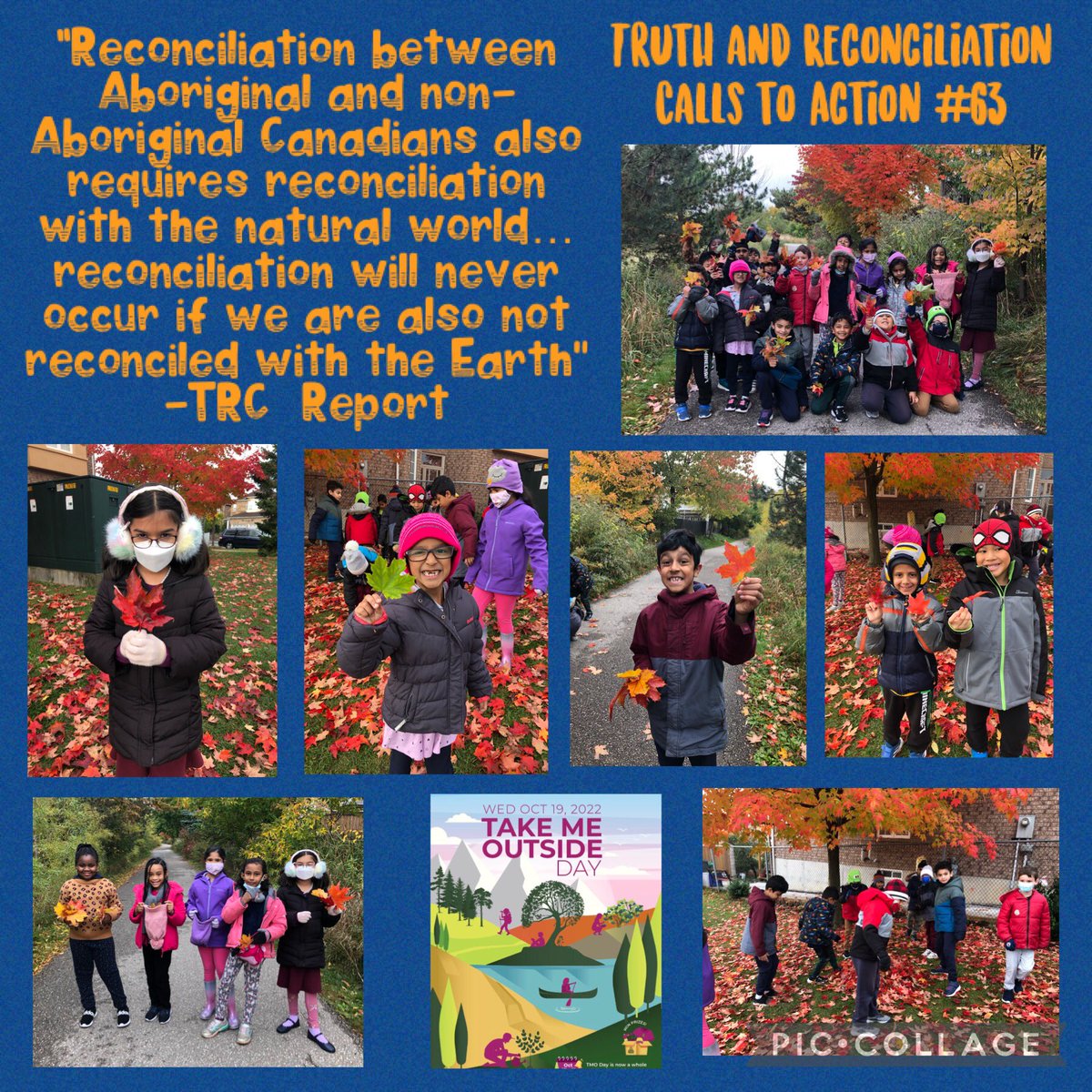 tlslaunwhite's tweet photo. Students @KindreeCoyote learning the importance of reconnecting and reconciling with the Earth as part of our efforts to address the @CanadaTRC calls to action on @takemeoutside day @PeelSchools @Soni_Gill1214 @brywoods1975 @ https://t.co/OM09yXMTR1
