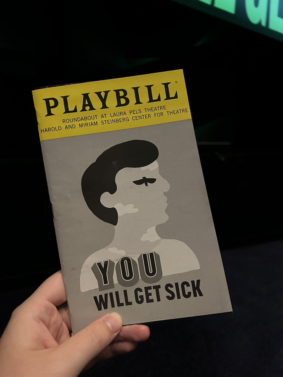 _benggg_'s tweet photo. Highly recommend stopping in to see @roundaboutnyc’s You Will Get Sick. Refreshingly originally writing, funny, thought-provoking, with some wonderful performances from this cast! https://t.co/WtB39t0Ftn