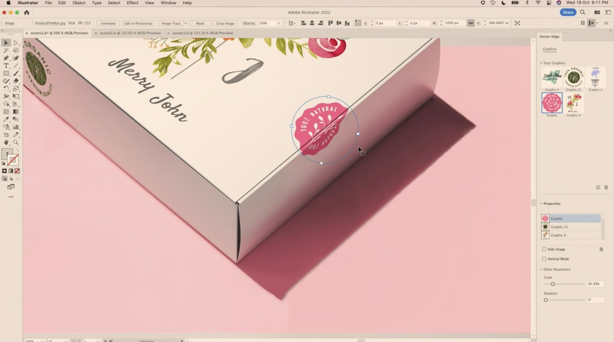 fdd000lemon's tweet photo. 平面把握してかんたんに配置できる
イラレで3D表現
#AdobeMAX
#ProjectVectorEdge https://t.co/DkoH8eUJMW