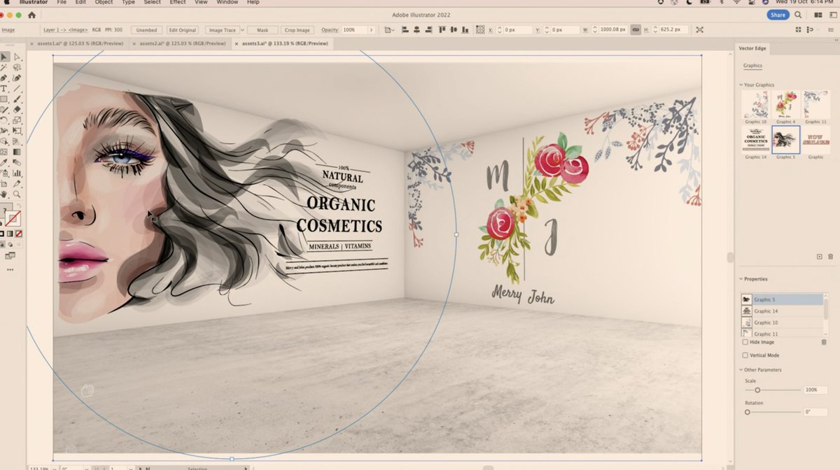 fdd000lemon's tweet photo. 平面把握してかんたんに配置できる
イラレで3D表現
#AdobeMAX
#ProjectVectorEdge https://t.co/DkoH8eUJMW