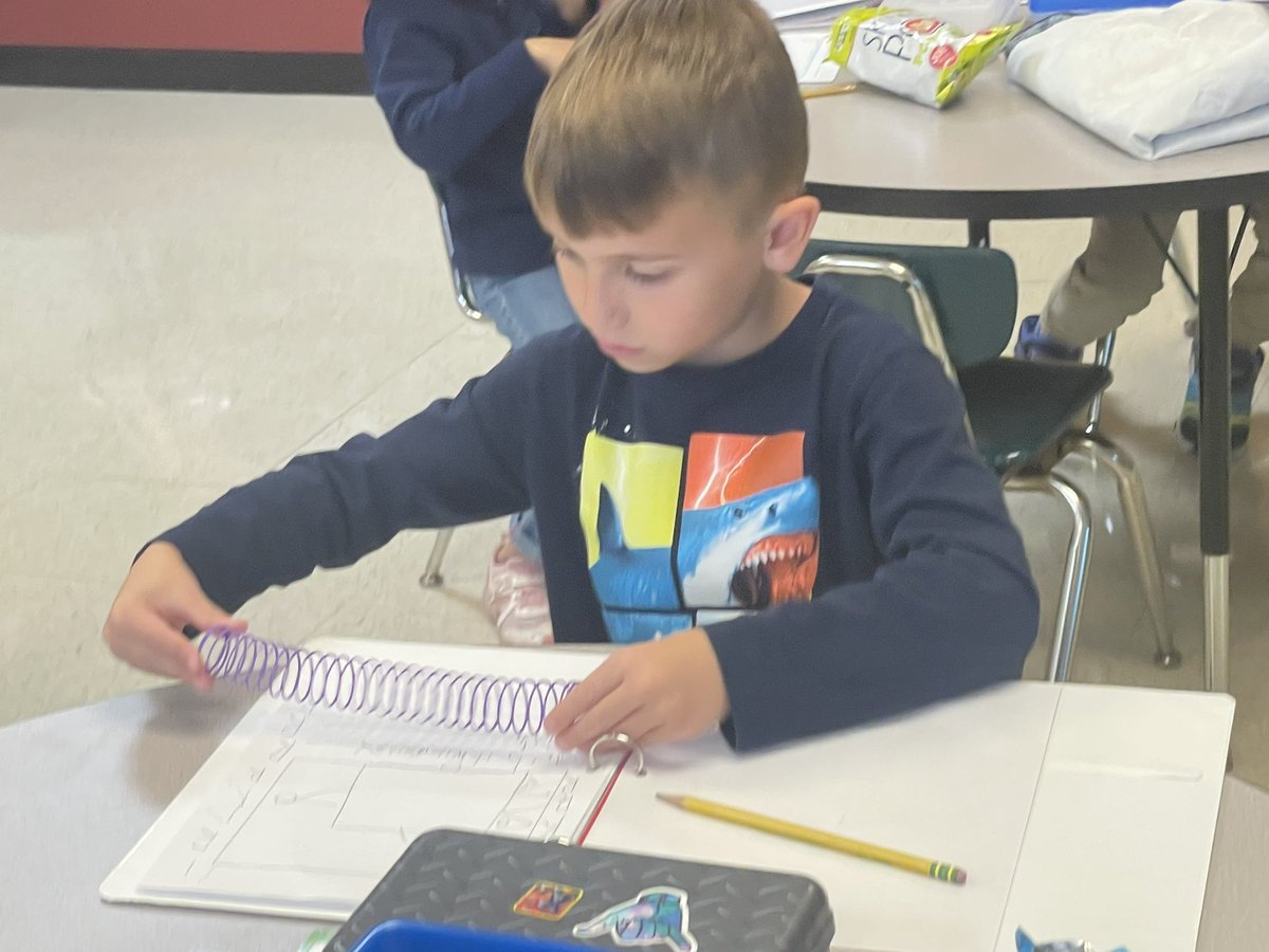 Hodorowski1stgr's tweet photo. Our class checked our ‘sentence fluency’ using slinkies today!  #6traitsofwriting @EES_Mustangs https://t.co/vKlDZcbEpn