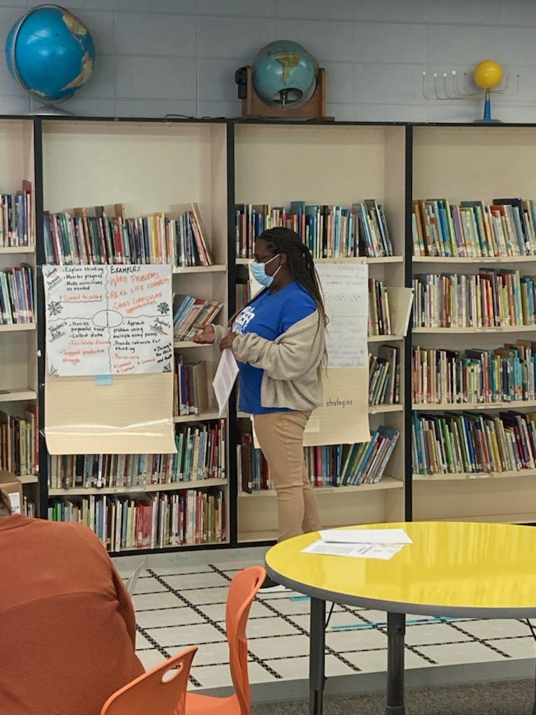 SophiaPKingston's tweet photo. Great professional development...leads to great teaching...leads to improved student outcomes. Our PAWsome 3-5 teachers had the opportunity to attend Math Foundational Training (K-5). Thank you Mr. Johnson and Mrs. Lewis (K-5 AMSTI Math Specialist). #TeamSelmaConnected #TeamSPK https://t.co/7tHL09eFR0