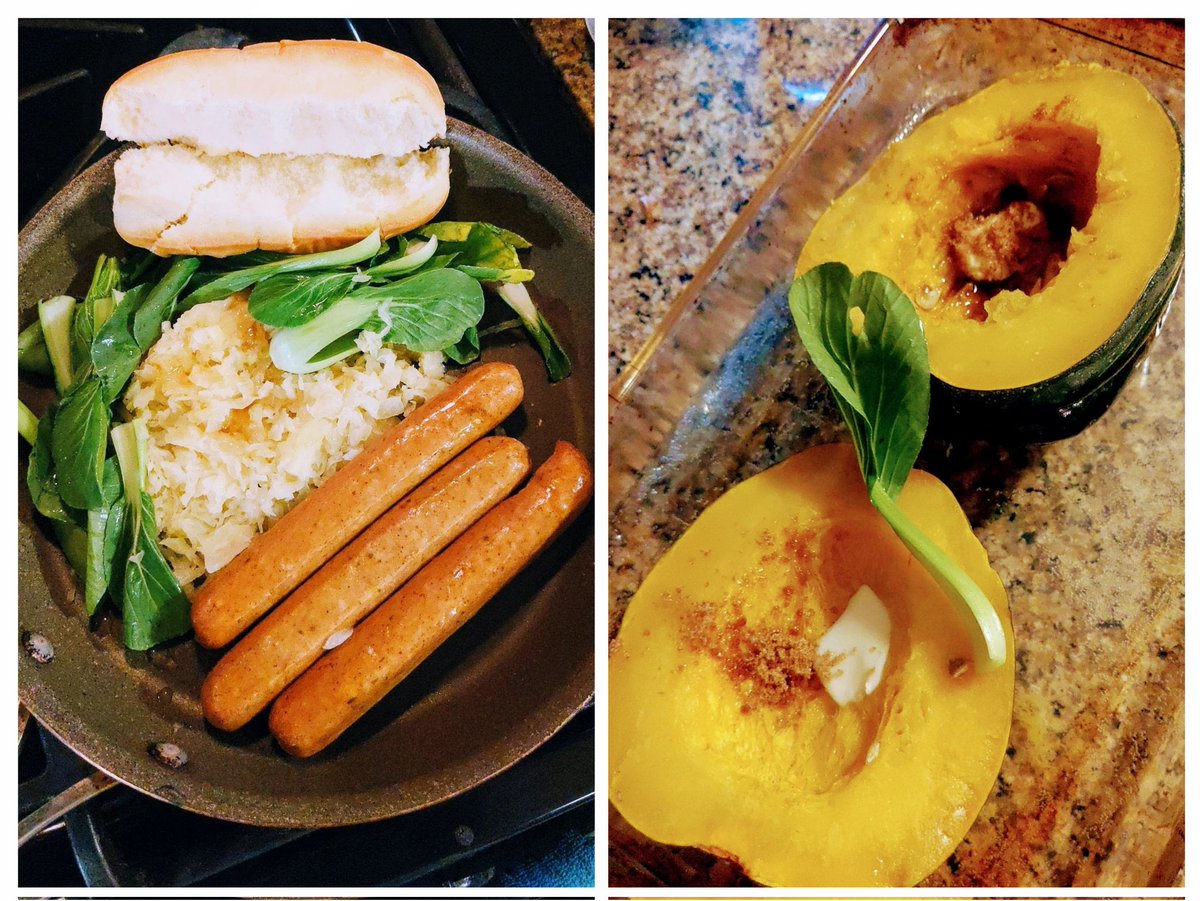art_artlee's tweet photo. #NJ "Tonite'sDinner" #butternutsquash roasted w/#brownsugar #cinnamon #nutmeg #groundginger+chicken #andouillesausage+#leftover #sauerkraut+#gardensalad #gastronomia #fooddesign #relajado #vida #homecook #collageart #representationalart #foodart #mindfulness #creativeprocess https://t.co/B2WwGHIYxS
