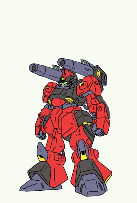 「ガンマガンダムでもなくリックディアスでもなくガンマガンキャノンです 」|Zelgamethのイラスト