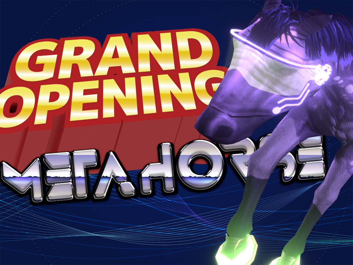 MHORSE_official's tweet image. Thanks for waiting. 

Did you wait long?

📆Grand opening Schedule
🇸🇬 Nov 15,  3:00PM
🇯🇵 Nov 15,  4:00PM

You have something to look forward to now🚀

#METAHORSE #HorseRacing 
#P2E #P2EGame 
#NFTgame #NFT #NFTcollector
#BCG #Blockchain
#CryptoStakes #僕らのサーガ
#メタホース