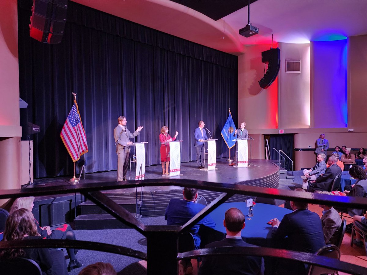 joy4ok's tweet photo. I wish more Oklahomans would have had an opportunity to watch the streamed debate tonight. 

Statewide broadband would have really made a difference for rural Oklahoma viewers, but according to our governor being Top Ten in broadband or anything else is just “aspirational”. https://t.co/dwxLjOR1Av