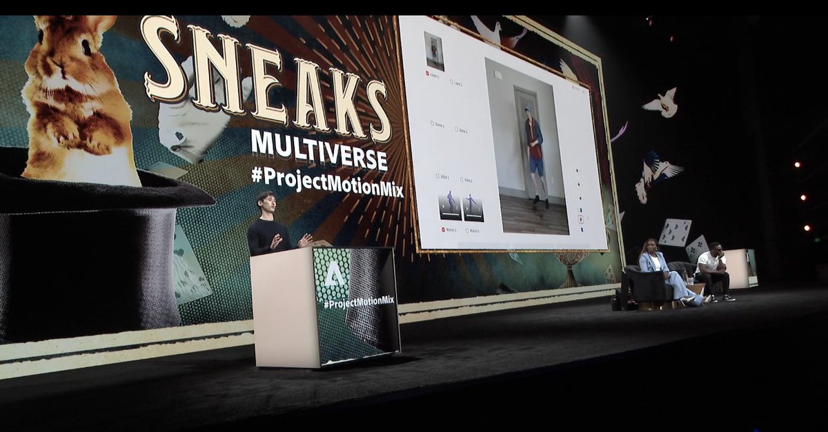 wilthomas3's tweet photo. Finally got some time to check out some @adobemax event content and the first thing I see is #ProjectMotionMix in action. This is some pretty amazing Ai and I cannot wait to get this in my hands and the classroom. @Adobe, @AdobeForEdu, #AdobeMAX, #AdobeEduCreative, #OnestoWatch https://t.co/BNtaQ0lSg1